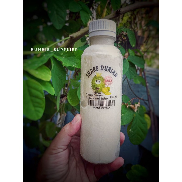 Shake Durian 250ml - Jus Duren - Milk Shake Durian Medan