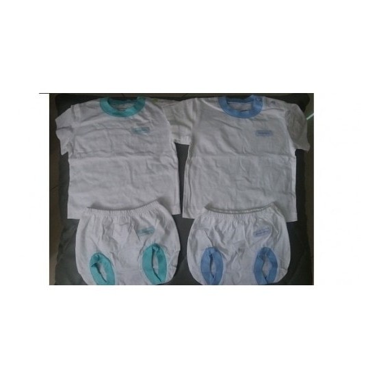 Boogy Baby Top Basic + Pants Basic 6-9 Bulan 3 Pcs Boy &amp; Girl