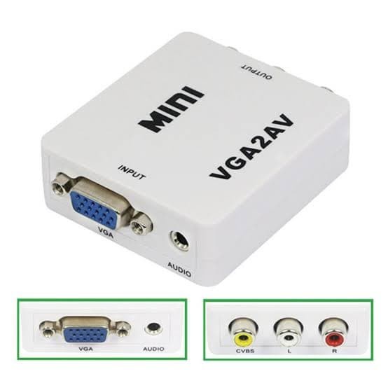 VGA to RCA Converter / Converter VGA to AV / VGA to AV Mini Converter