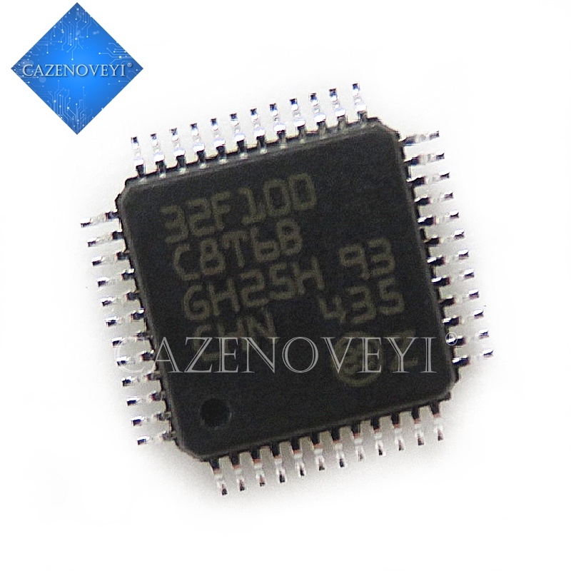 1pc Ic Stm32F100C8T6 Stm32F100C8T6B Stm32F100 Lqfp-48