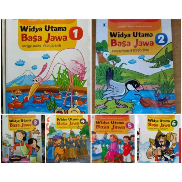 WIDYA UTAMA BASA JAWA SD KELAS 1 2 3 4 5 6 KURIKULUM 2013 MULOK JATENG