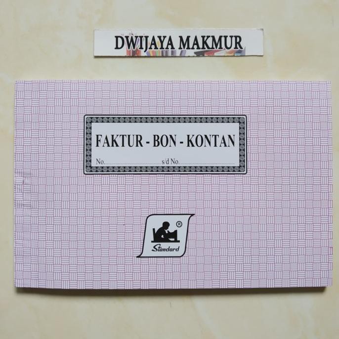 

Bon Faktur Rangkap 3 - Standard Dwija522 Segera Dapatkan