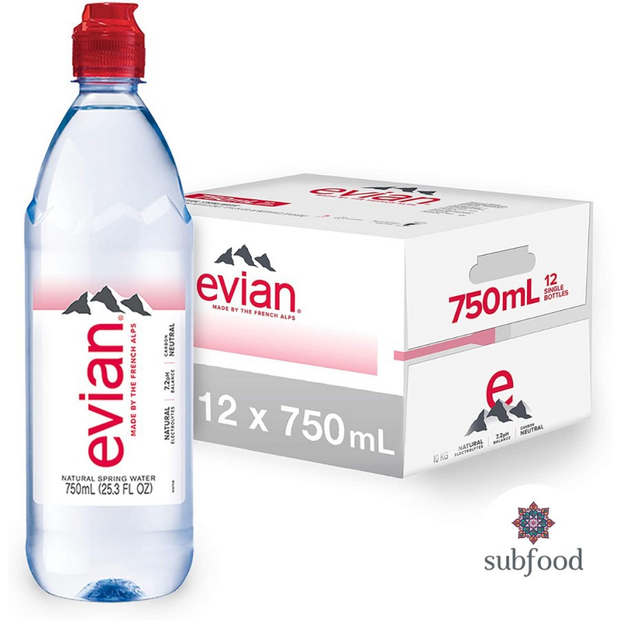 Evian 750ml