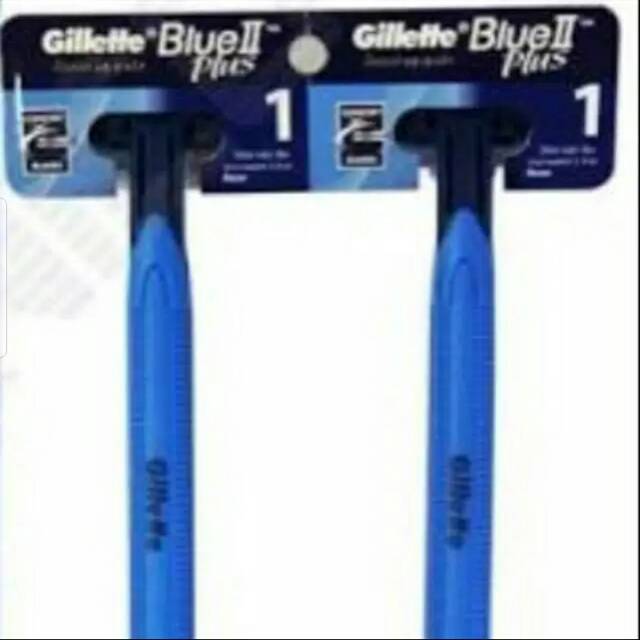 Gillette blue II dan gillette kuning gold II,