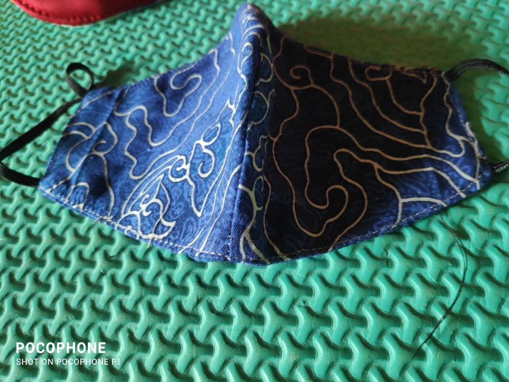 Masker Batik Anak 2 Lapis