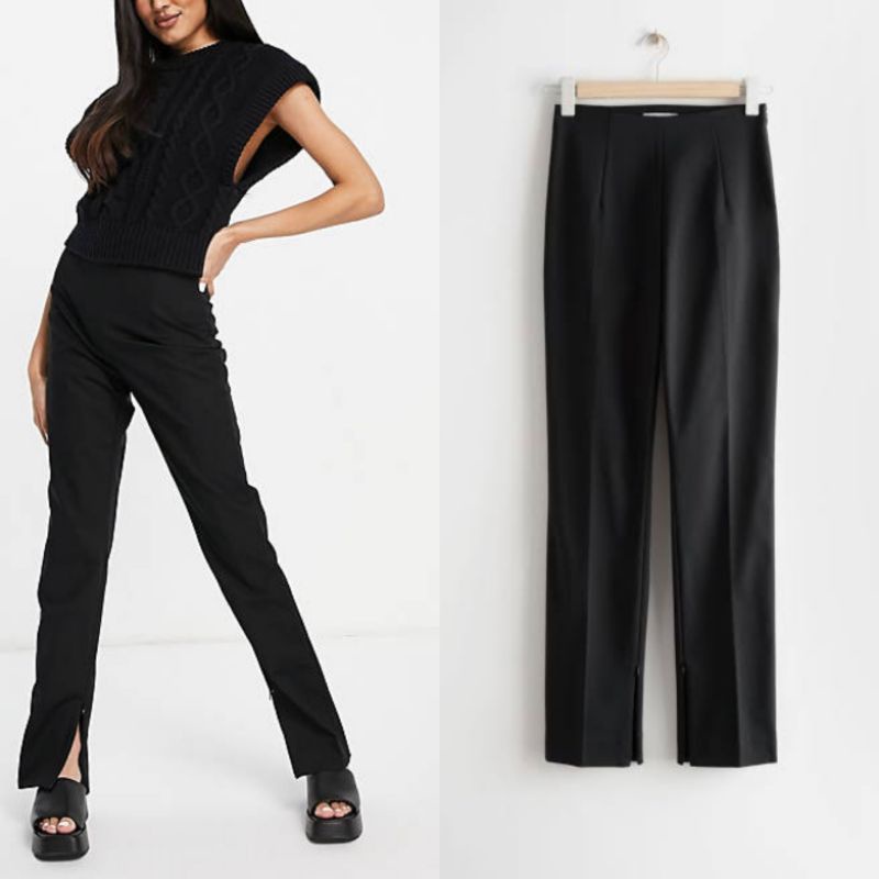 OTH*R ST*RIES SLIM ZIP CUFF TROUSERS-ORIGINAL