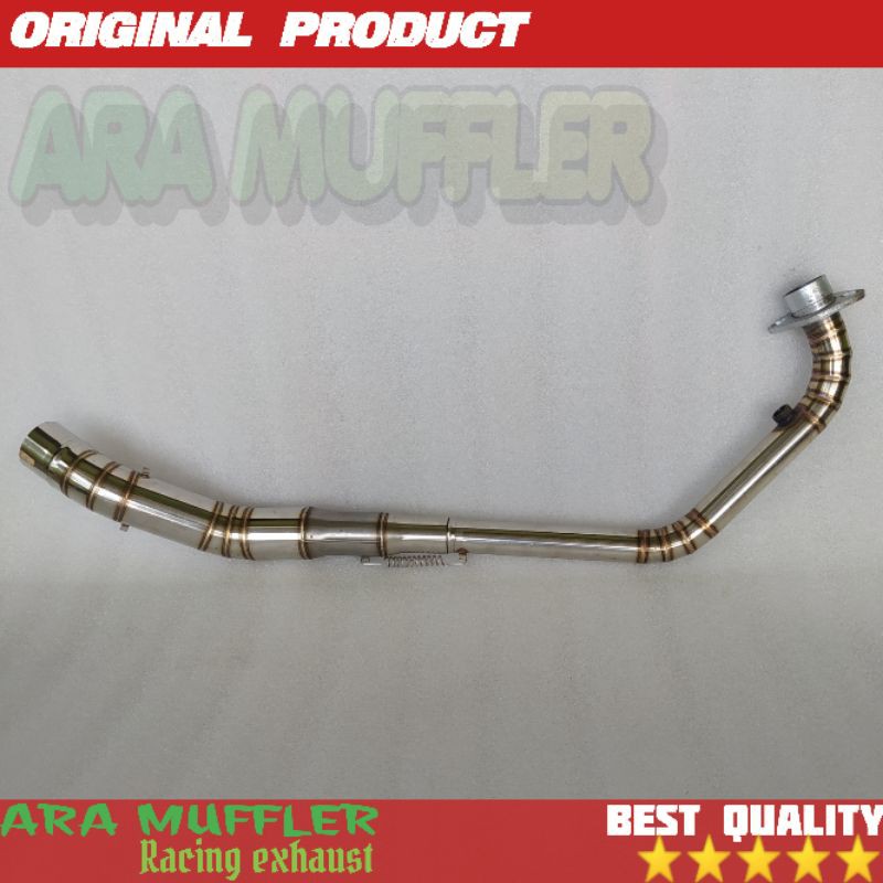 Pipa leher header knalpot racing New Cb150r Cb new 150 r full cacing stainless Cb 150 r New