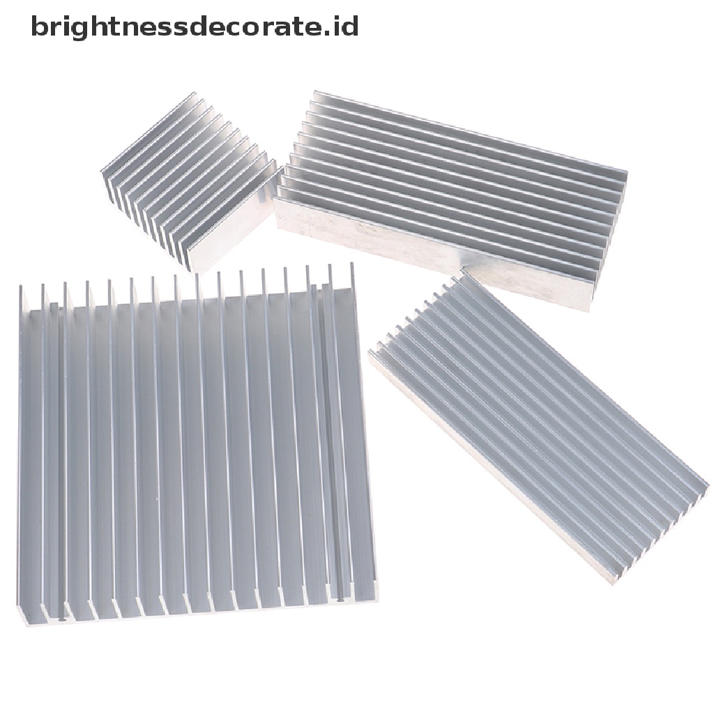 Radiator Heat Sink Pendingin Chip Ic Led High Power Bahan Aluminum