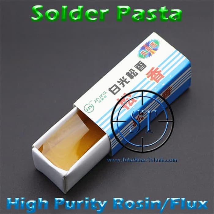 Box Rosin Solder Paste Flux High Purity Welding Oil Pasta Timah Patri Kotak Arpus Gambus