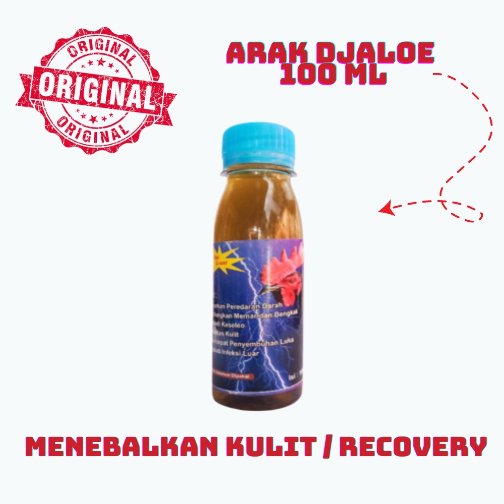 ARAK GOSOK DJALOE 100 ml - untuk ayam