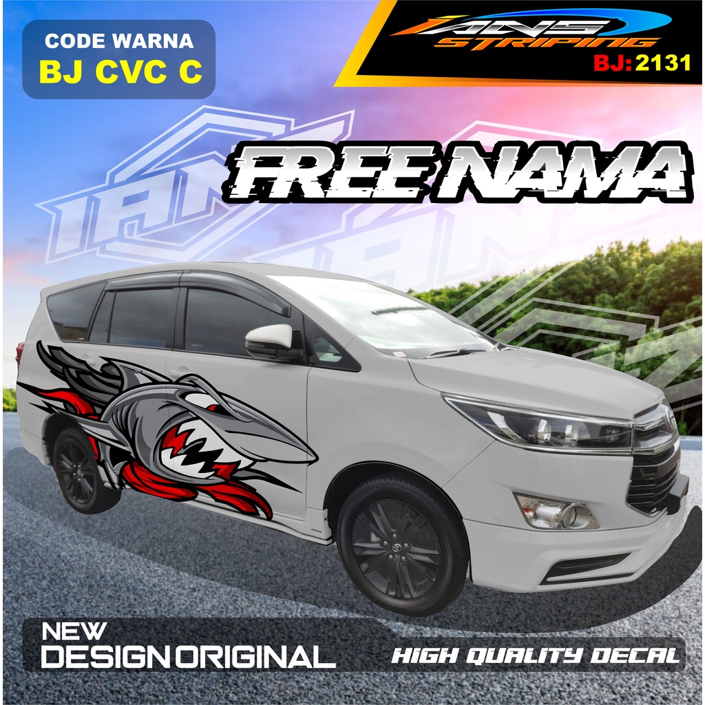 STIKER MOBIL INNOVA REBORN / VARIASI STICKER MOBIL AVANZA  / STIKER MOBIL XENIA / DECAL STIKER MOBIL PAJERO SPORT