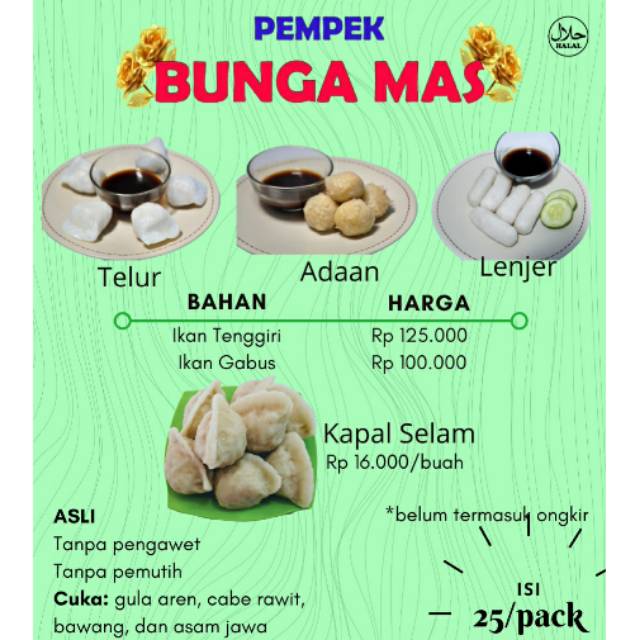 

Pempek Bunga Mas