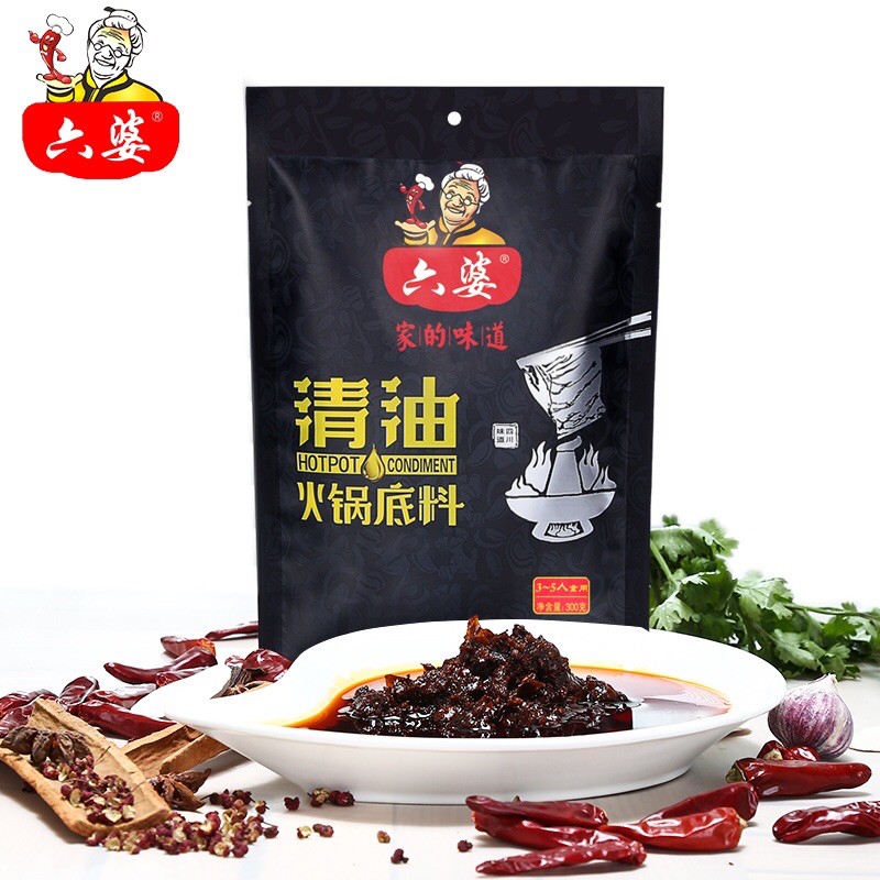 

Bumbu mala Liu Po / hotpot spicy condiment vegetable oil 300gr