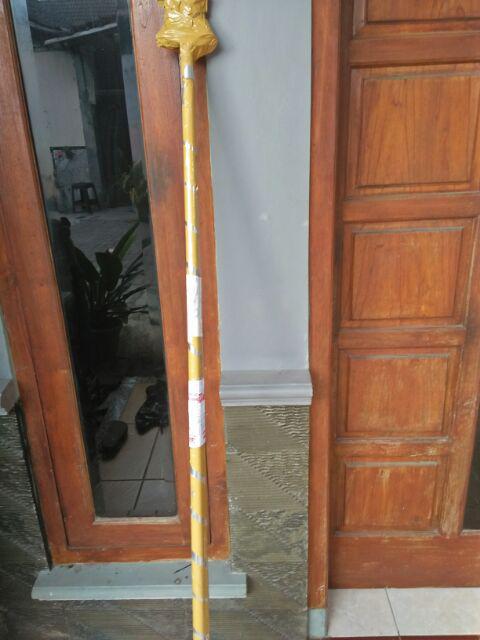 Gantungan Baju Hanger Handuk Nempel Dinding Simple Stainless 150cm 3/4