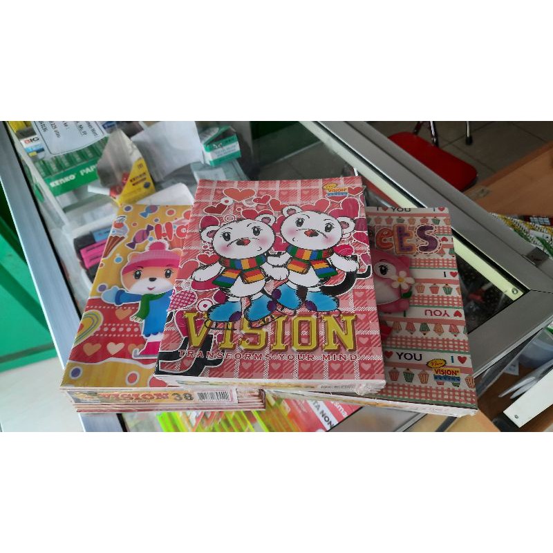 

Buku Tulis Vision Isi 38 lembar
