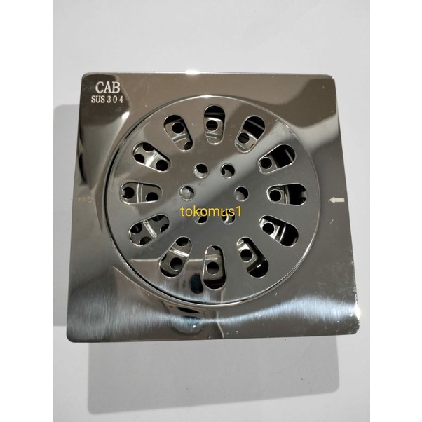 SARINGAN AIR LANTAI FLOOR DRAIN  STAINLESS  SUS304 GOT KAMAR MANDI ANTI KECOA