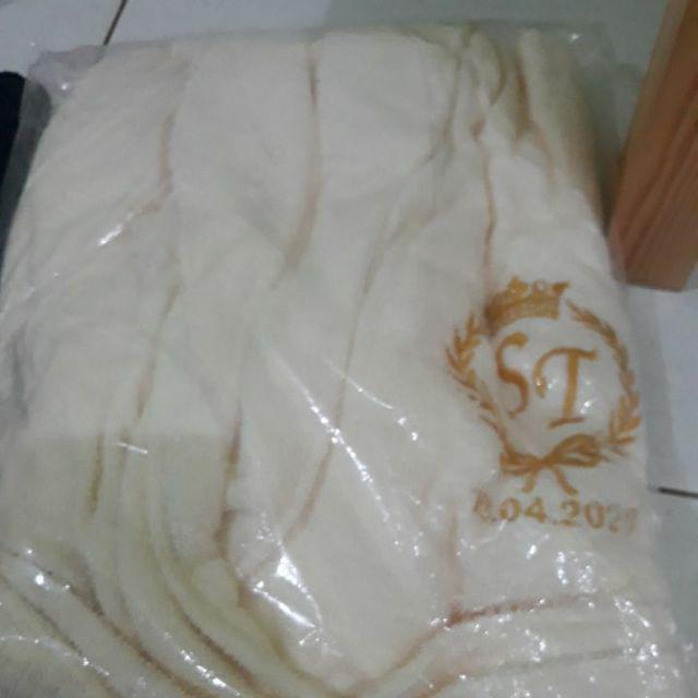 Kimono Handuk / Kimono Seserahan Couple / Kimono Handuk Bordiran