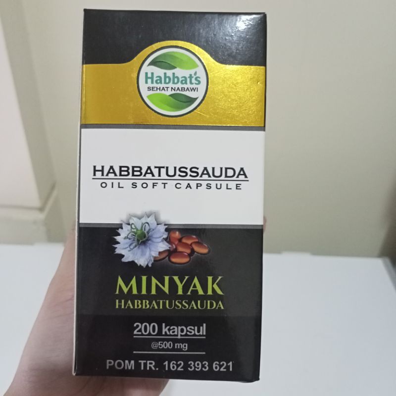 Habbatussauda oil soft capsule