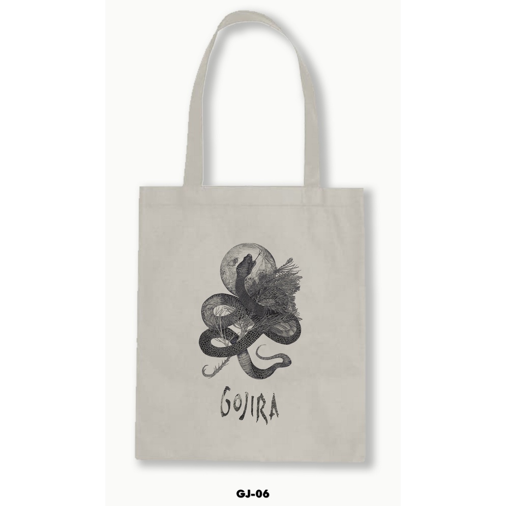 TOTE BAG BLACU - GOJIRA 01