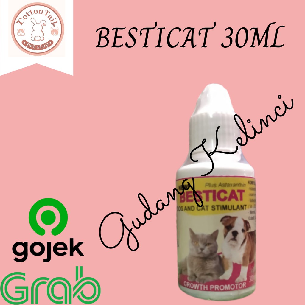 BESTICAT 30ml Pemacu Pertumbuhan Kucing Anjing