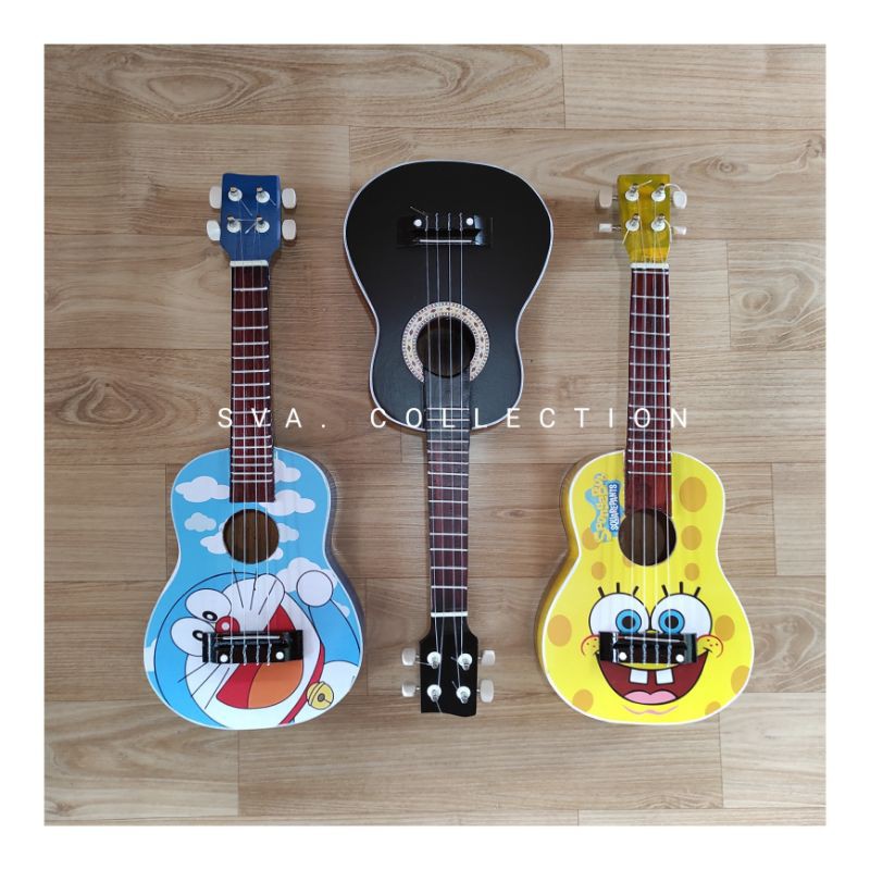 PROMO PAKET UKULELE  TERMURAH //@ PAKET UKULELE SENAR 4  // UKULELE SENAR 4 KARAKTER / KARTUN MURAH PACKING AMAN &amp; BERGARANSI JIKA RUSAK / GITAR UKULELE  4 SENAR KENTRUNG KENCRUNG TERLARIS / GITARLELE GITAR LELE - GARANSI PENGIRIMAN  -  PACKING  AMAN