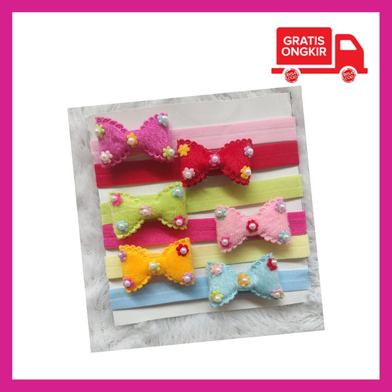 Bandana Bayi Perempuan | Bando Bayi | Headband