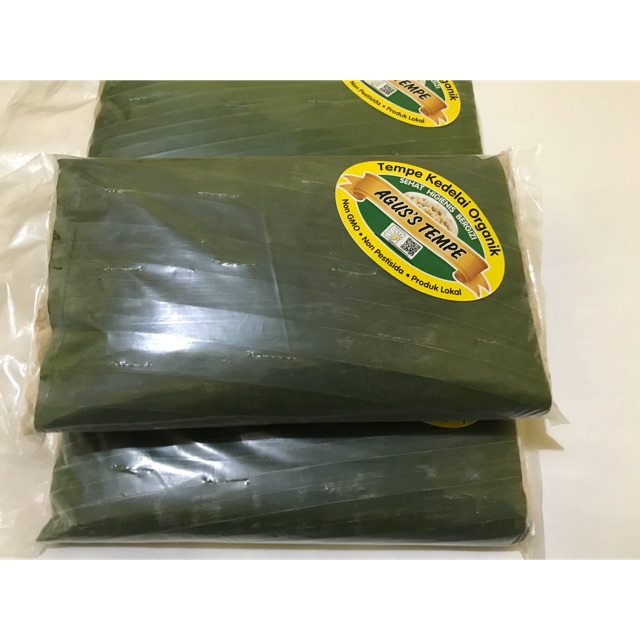 Tempe Organik Tempe Non GMO Tempe Organik Murah Agus Tempe