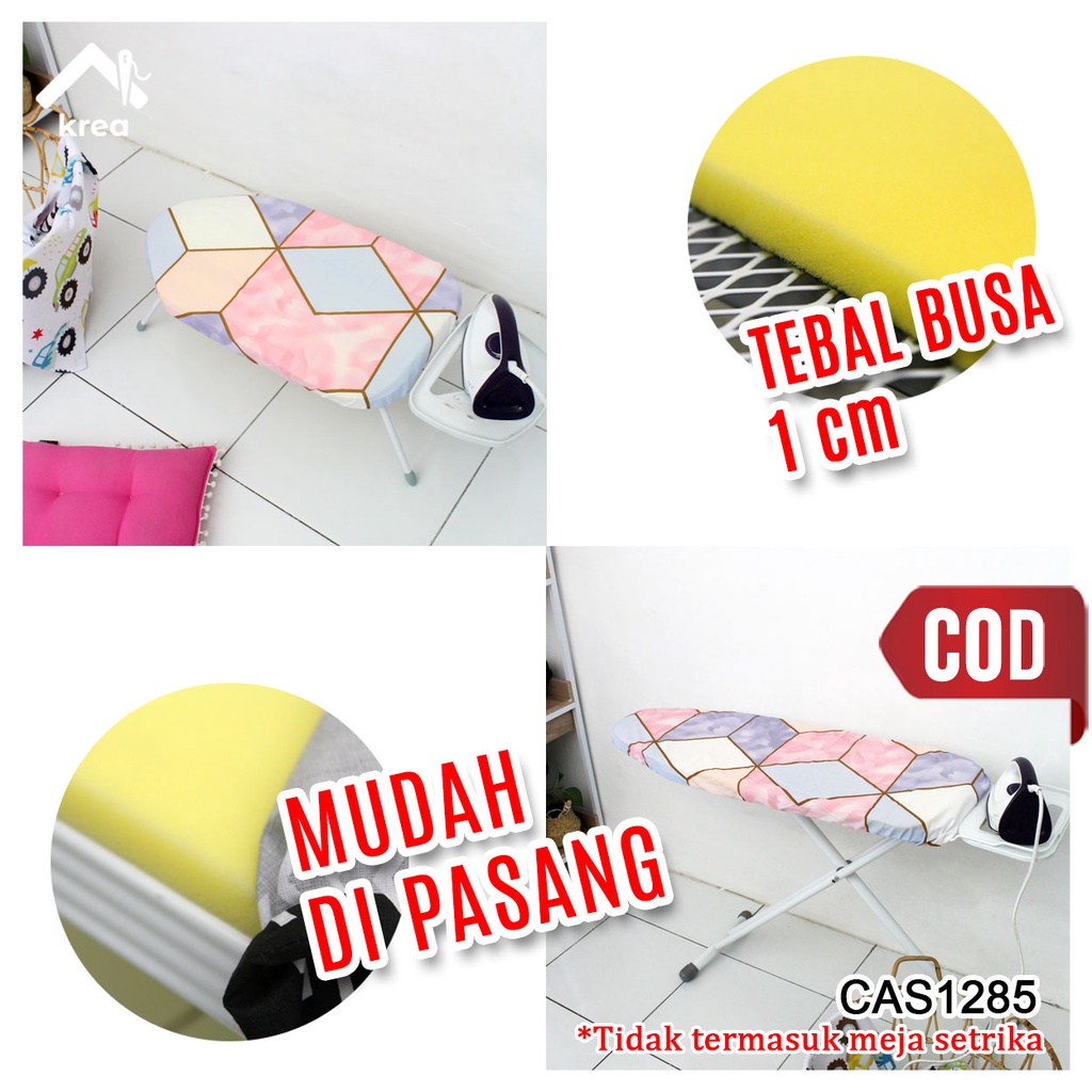 COVER MEJA SETRIKA KECIL DAN BESAR KRISBOW CAS1285 ( TANPA MEJA )