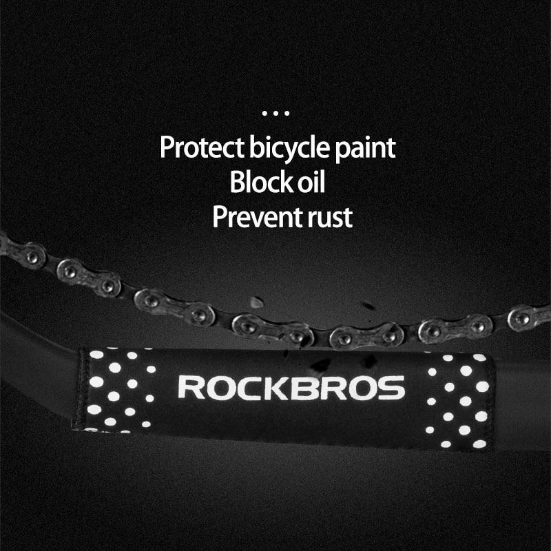 ROCKBROS 01112 Bicycle Frame Chain Cover Protector Guard Cover Pelindung Bingkai Frame Rantai RCK-105