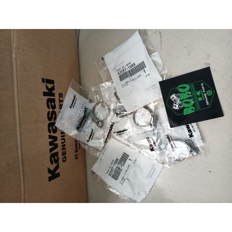 kleman clamp selang radiator Ninja RR original