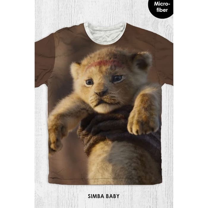 Baju Kaos Anak Disney Lion King Simba - Simba Baby