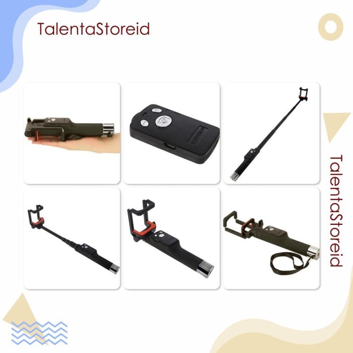 Tongsis Bluetooth Yunteng YT-888 ORIGINAL Extendable Selfie Stick