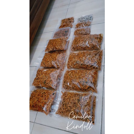 

basreng stik pedes extra daun jeruk kemasan 1kg