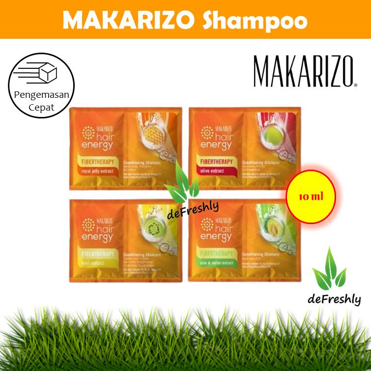 MAKARIZO Hair Energy Shampoo Sachet 10mL (2x5mL) | Fibertherapy