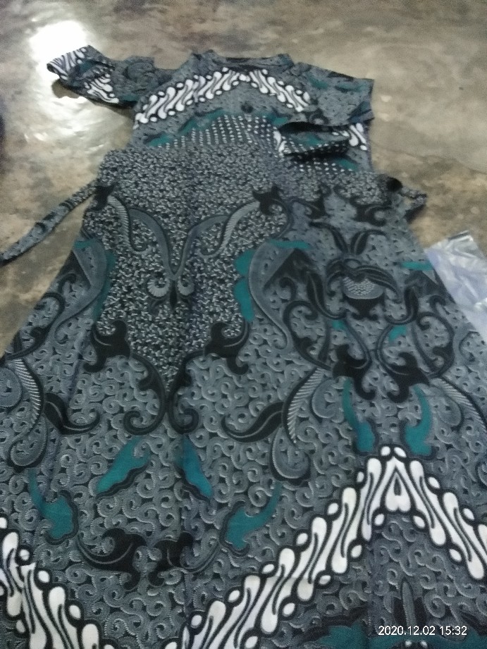 Batik Couple Keluarga Maura Couple Sania Ruffle Ori Ndoro Jowi Dnt Termurah