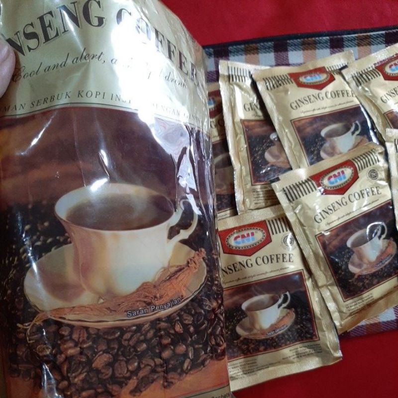 

(Jual Per Sachet) CNI Cofee Ginseng Kopi Instan Asli Original