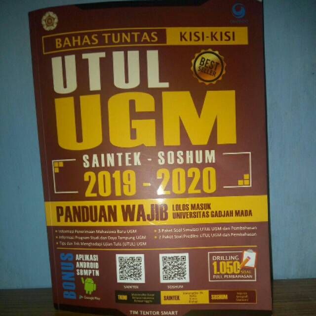 BUKU UTUL UGM SAINTEK-SOSHUM MURAHH 