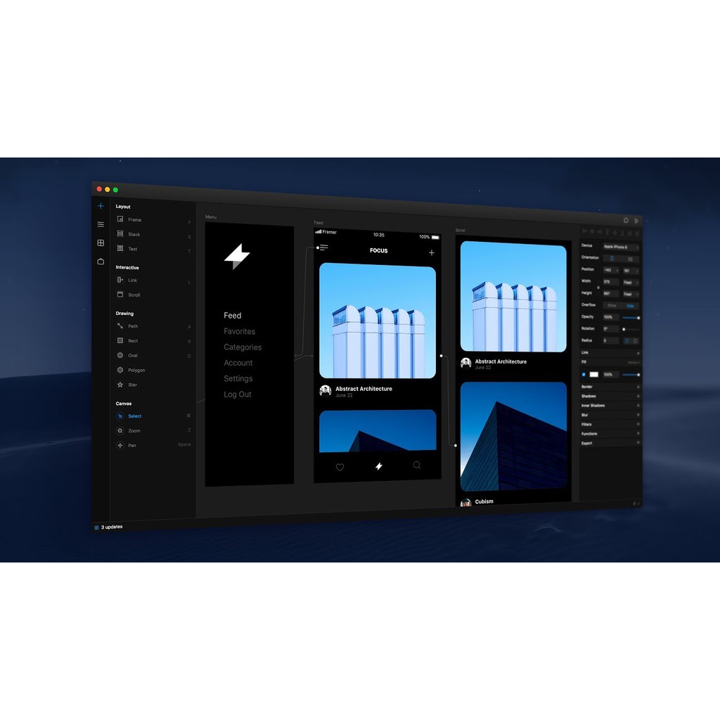 [FULL VERSION] Framer X 21 UI Creator Design Mac  - GARANSI AKTIVASI