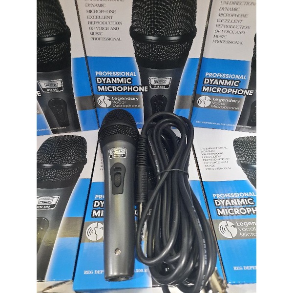 Mic Dynamic RCX 602 Microphone Karaoke