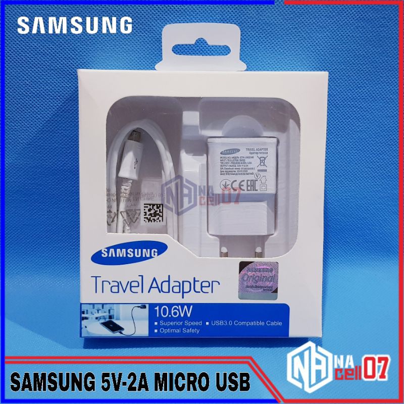 Charger Samsung A6 A6+ A7 2018 ORIGINAL 100% Micro USB