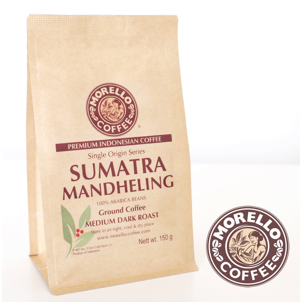 

BEST SELLER Morello Coffee Sumatra Mandheling arabica premium kopi bubuk kopi biji