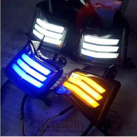 Lampu sen depan nmax led sen nmax led neon lampu sen Nmax lama