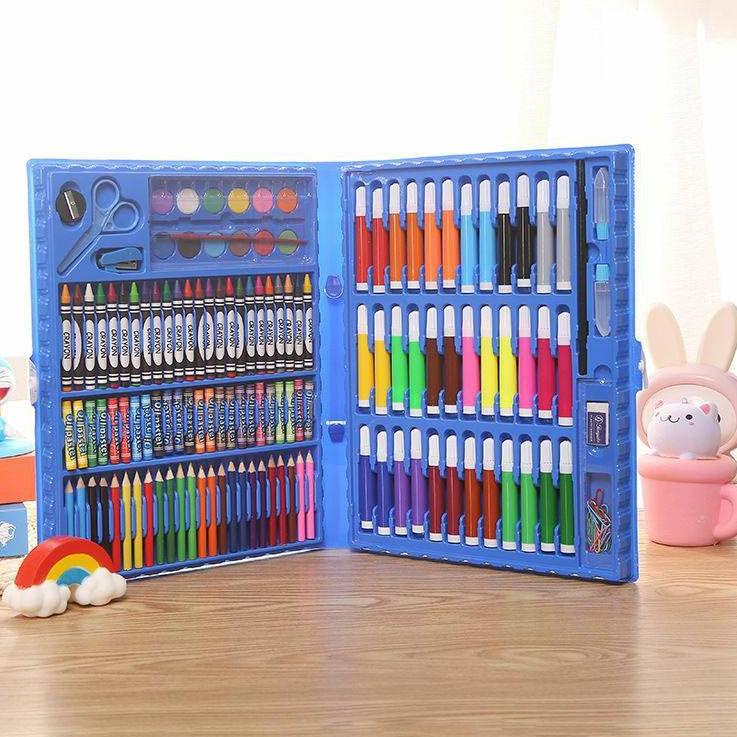 

ヹ Special Oil Pastel Crayon 150 Macam Warna Set Koper 150 in 1 Cocok Untuk - CP4 HARGA TERMURAH 2499 ❅