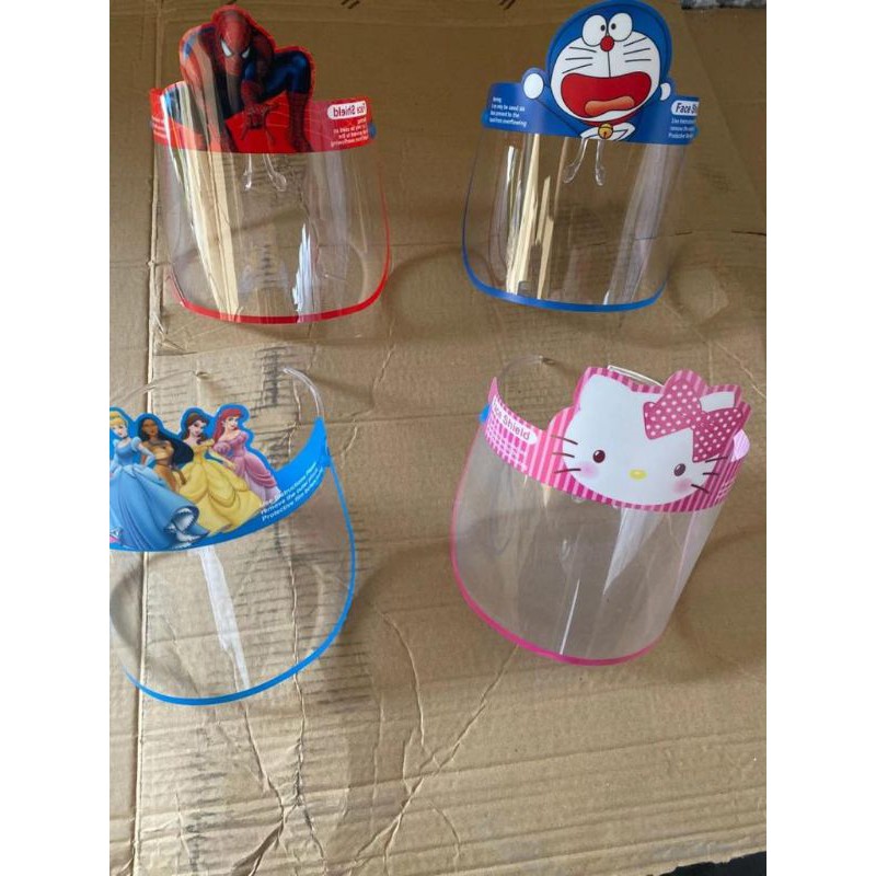 faceshield anak karakter