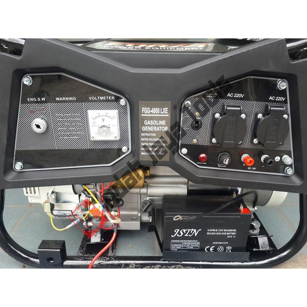 Genset Bensin Forza FGG 4800 LXE 2500 Watt Limited