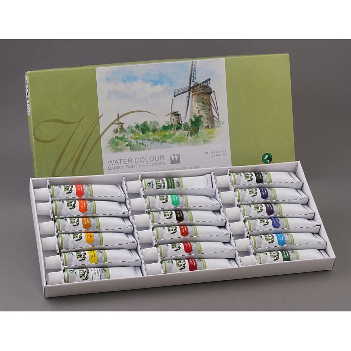 

MARIE'S WATER 18 COLOURS/CAT AIR/CAT LUKIS/CAT GAMBAR/PAINTING