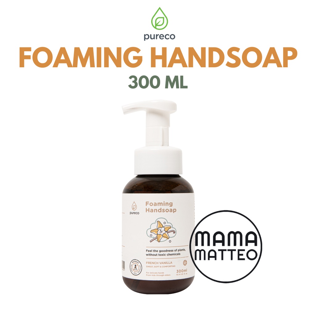 Pureco FOAMING Handsoap Vanilla 300ml / sabun busa foam