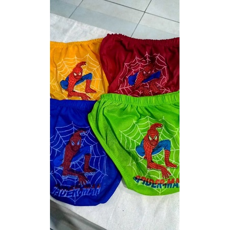 Celana Dalam Anak Cowok Spiderman termurah | CD anak laki laki gambar superhero | Sempak Anak Spiderman Superman