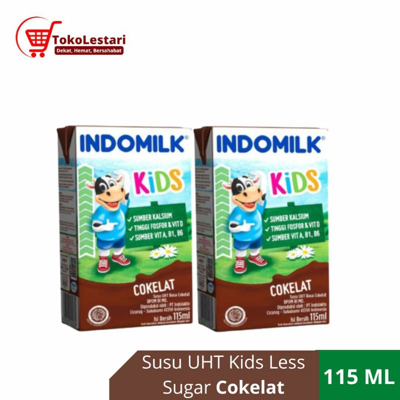 

INDOMILK SUSU UHT KIDS COKELAT STRAWBERRY VANILLA 125ML