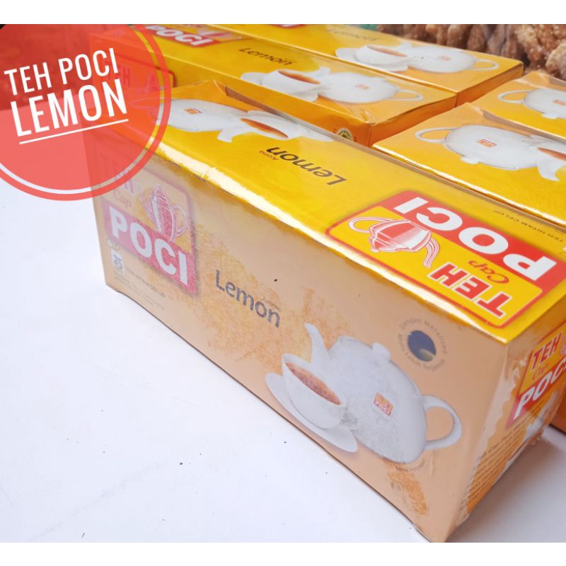 

Teh Poci Lemon Celup 1 Box 25 Kantong